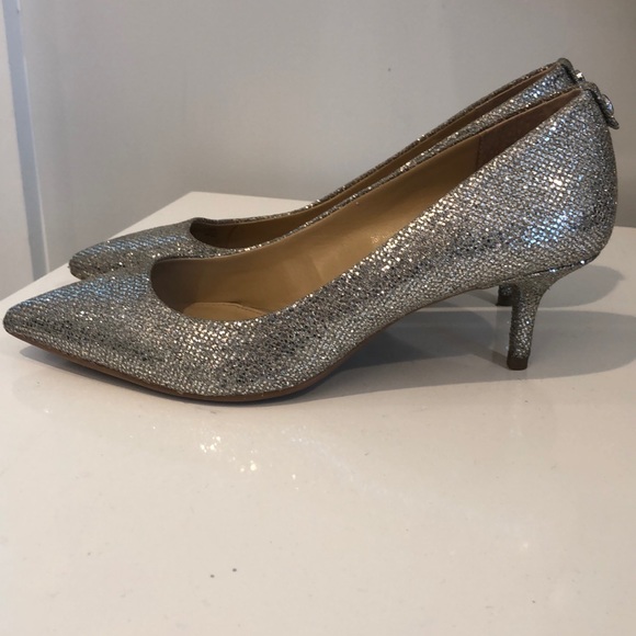 Michael Michael Kors Glitter Kitten Heels - Picture 5 of 7